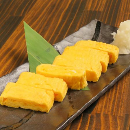 定番の出汁巻き玉子