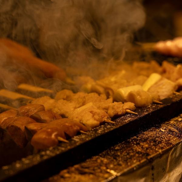 匠が提供する串焼きは絶品♪一度ご賞味ください！