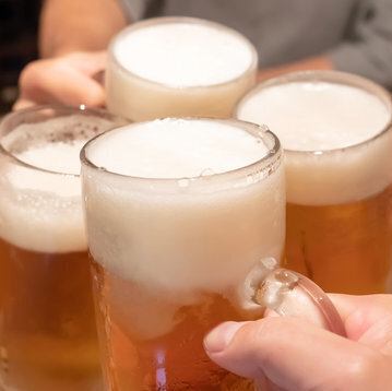 平日限定！2時間単品飲み放題→2900円(税込)生ビール飲み放題♪