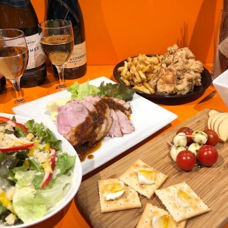 【貸切】 お料理7品2時間飲み放題付宴会貸切プラン