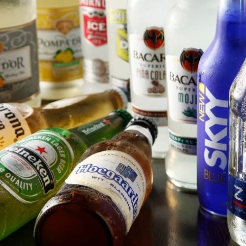 豊富なドリンクメニュー!