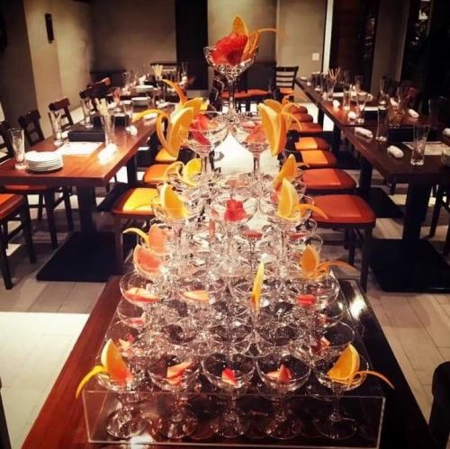 バーならではの非日常空間を演出♪