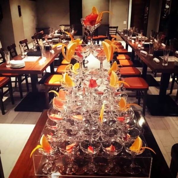 バーならではの非日常空間を演出♪