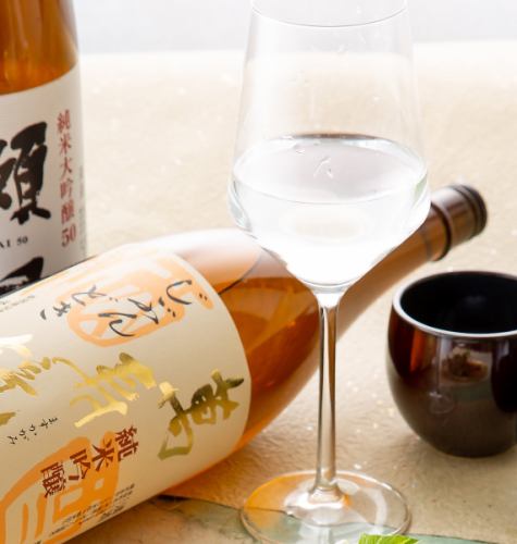【日本酒無限暢飲】2小時無限暢飲方案 3,410日圓（含稅）