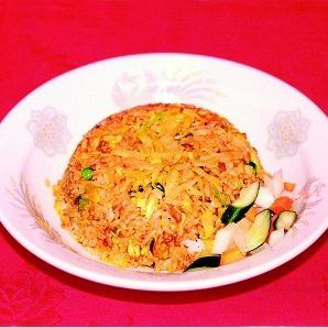 32. Beef and vegetable fried rice