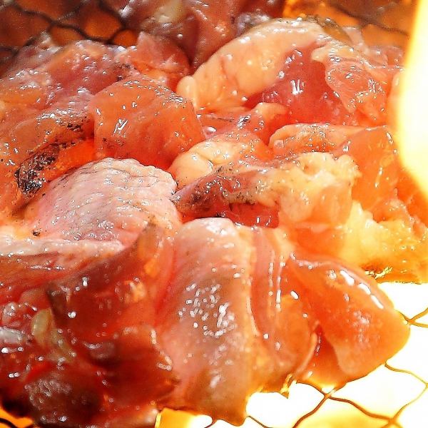 静岡県産いきいき鶏の炭火網焼き