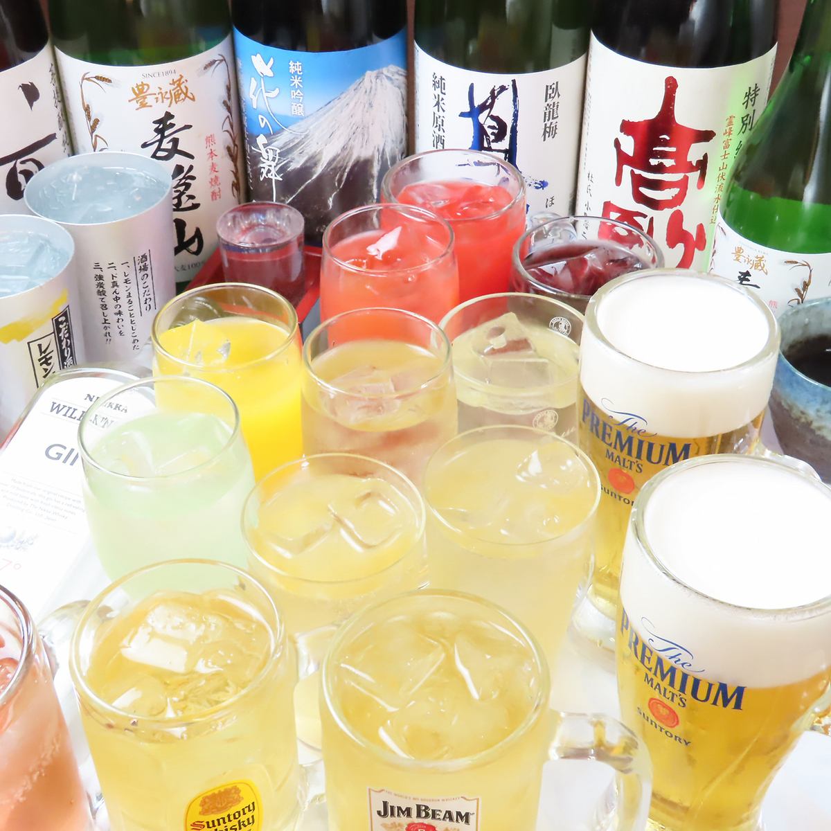"After Work!!" Even if you don't have the course, it's OK!! 90 minutes of all-you-can-drink from 980 yen