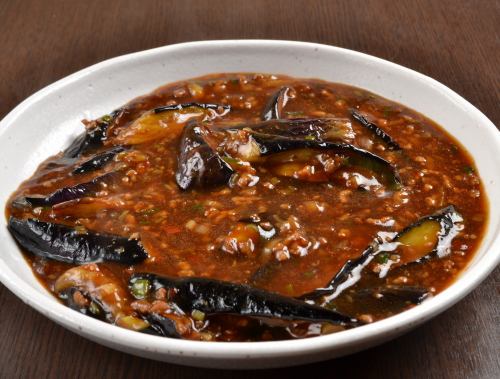 夏野菜の麻婆茄子定食 並