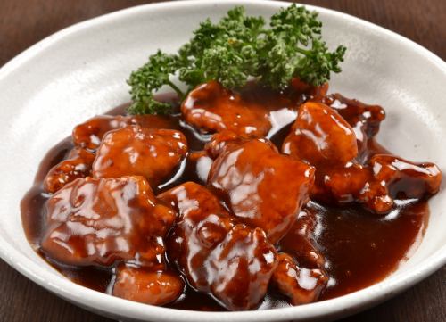 酢豚定食 並
