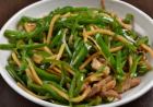 青椒肉絲定食 並
