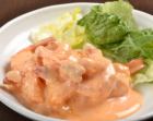 ◎海老の特製マヨソース定食 並