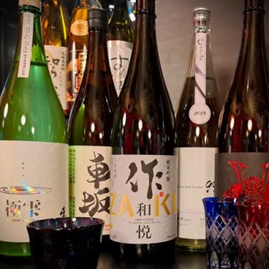 전날 예약으로!【일본술 120분 음료 무제한!】【전 46종류】 숙주 주사 엄선 일본술·소주 10종류 이상!!