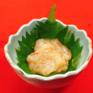 ホタテの酒盗和え