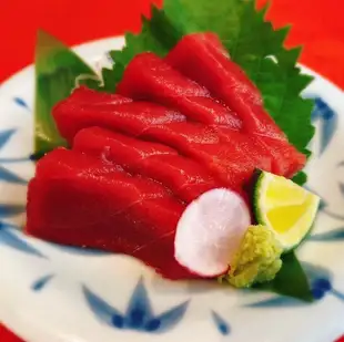 本マグロ赤身のお造り