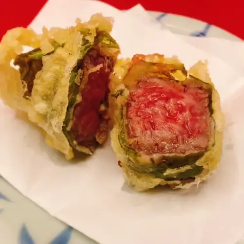 特選佐賀牛 イチボの天ぷら