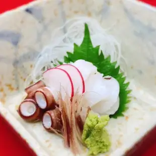 生タコのお造り