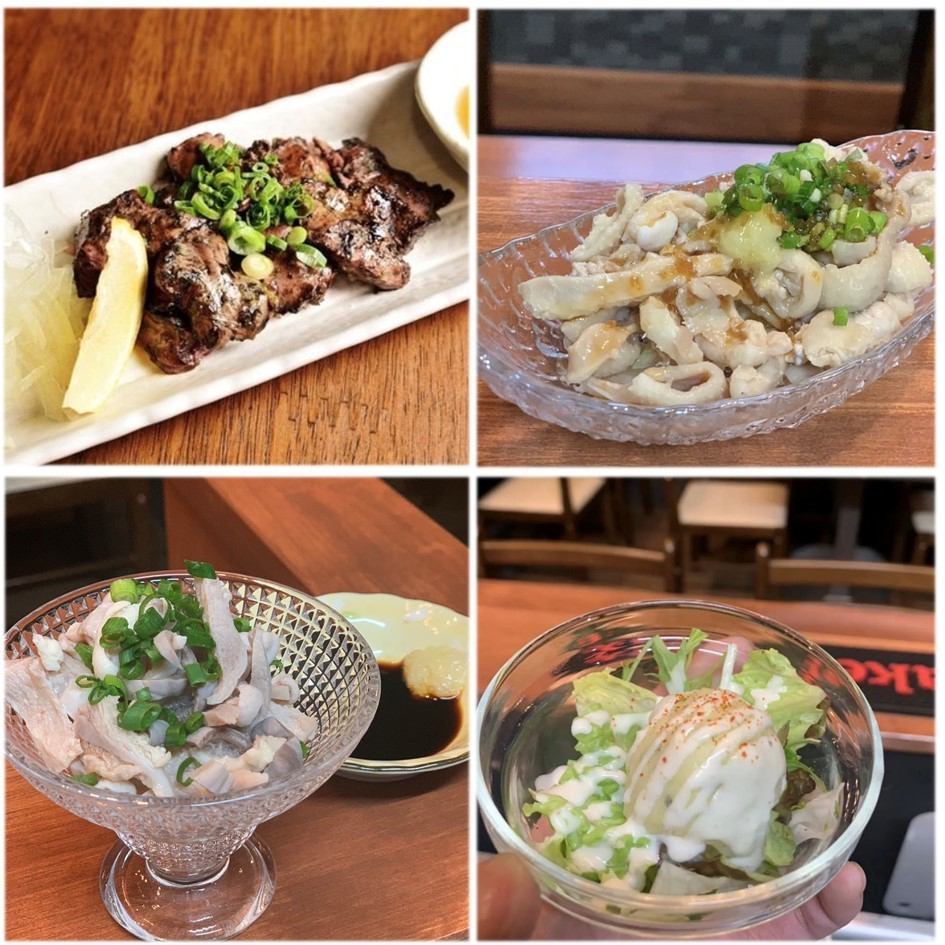 Please enjoy a total of 9 dishes including yakitori for just 3000 yen.