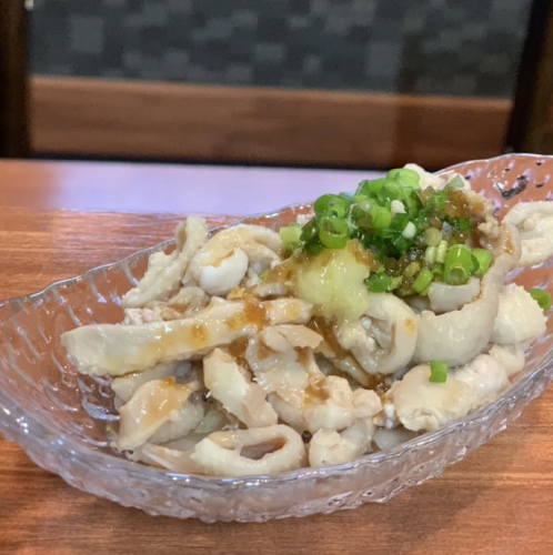 鶏皮ポン酢