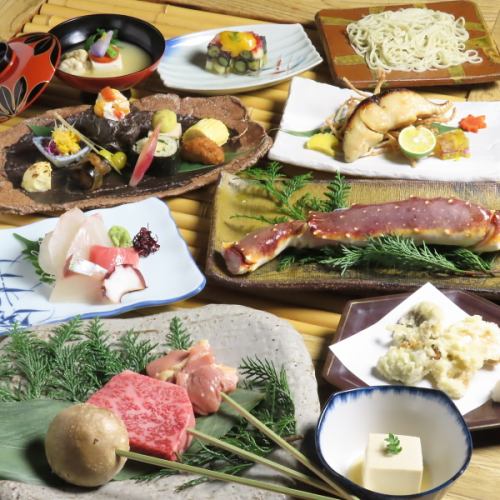 【特別な日に】季節の美味と手打ちそばを楽しむ「そば懐石」