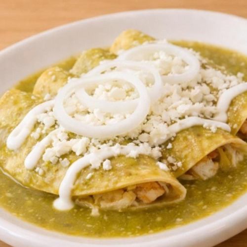Green Enchiladas 3pc