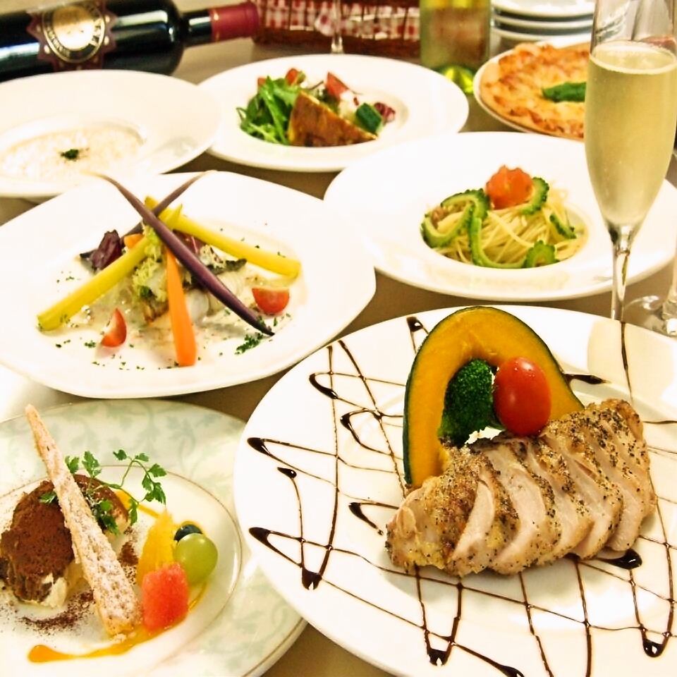 私人餐廳的豪華午餐♪午餐1000日元起！