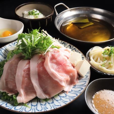 Healthy sweet pork shabu hot pot (2-3 servings)