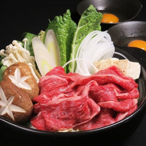 Echigo beef sukiyaki hotpot (2-3 servings)
