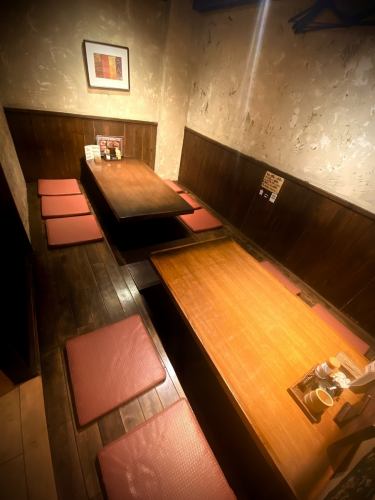 のひのび大人数の掘り炬燵