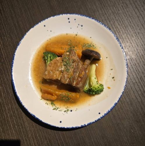 アグー豚のビール煮