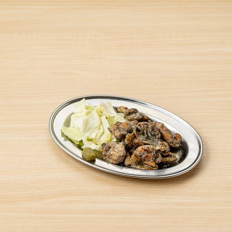 鶏もも肉黒炙り焼き