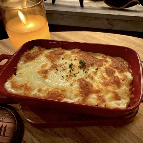 マッシュポテトのチーズ焼き