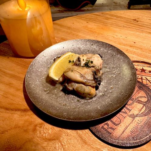 牡蠣の塩レモン