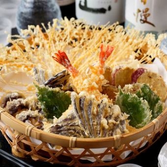 おまかせ野菜天ぷら盛り合わせ