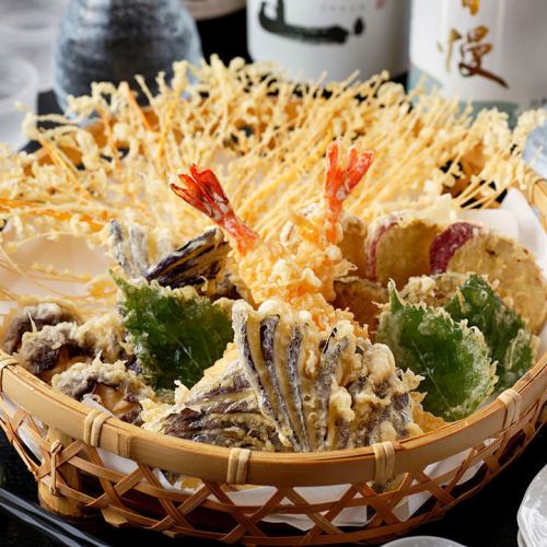 おまかせ野菜天ぷら盛り合わせ