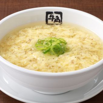 Egg soup / wakame soup