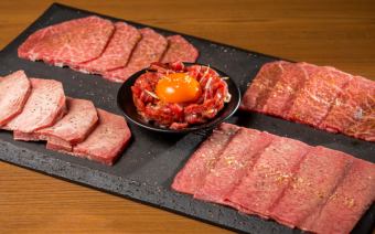 [Advance reservation only_Assorted course] Luxurious meat course such as Shio Tongue, skirt steak, etc. *90 minute time limit