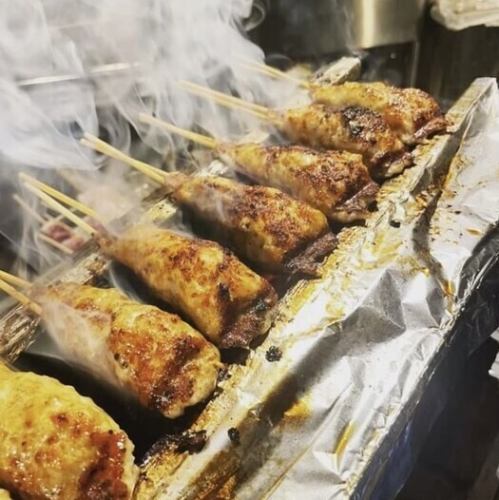 特製の塩つくねが名物