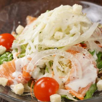 ◎ Salmon Yuzu Caesar Salad