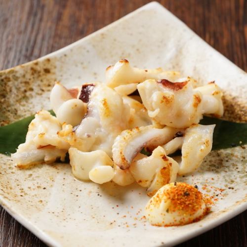 ◎ Roasted squid ~ with yuzu shichimi mayonnaise ~