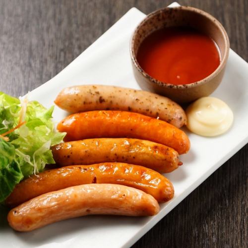 ◎ Assorted sausages ~ Yuzu pepper with ketchup ~