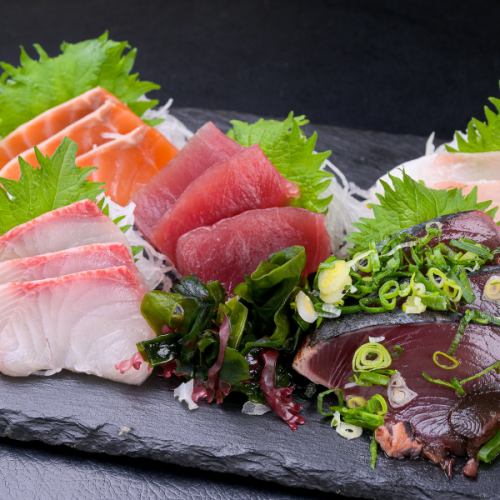 Assorted sashimi where you can enjoy fresh seafood★