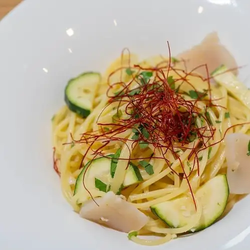 自家製柚子胡椒のペペロンチーノ