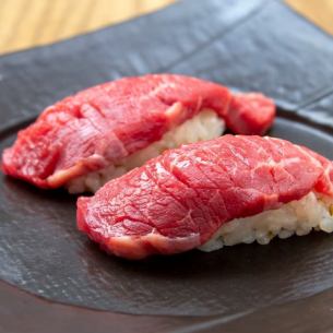 Wagyu beef lean sushi set