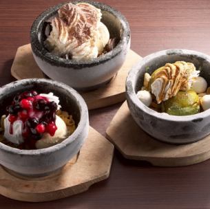ストーンパフェ 抹茶