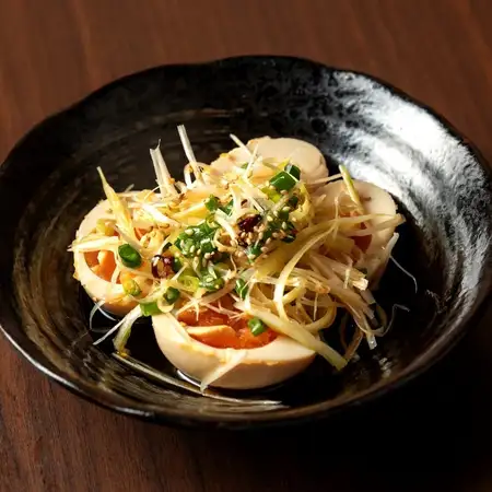 ネギだく煮卵
