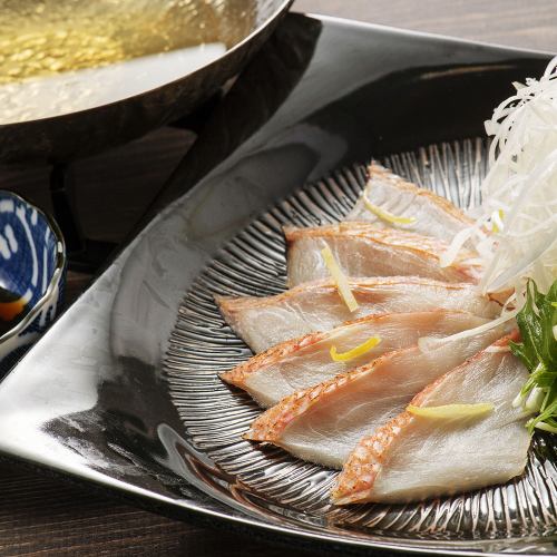 烤红鲷鱼涮锅