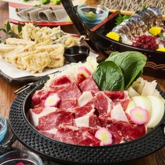 [2H all-you-can-drink included] Hitachi beef luxury course with 7 dishes ⇒ 6,980 yen (tax included)