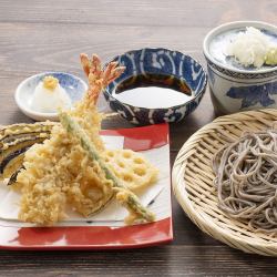 Large shrimp tempura (small) (cold soba)