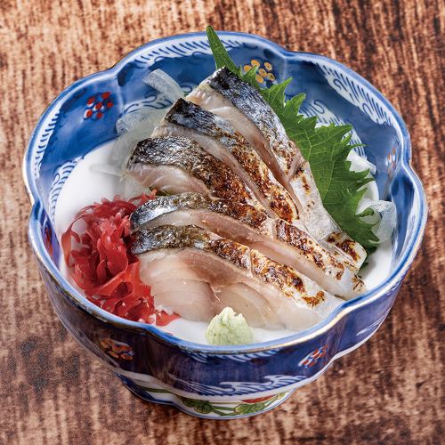 トロ〆鯖の炙り