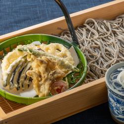 野菜の天ぷらせいろ